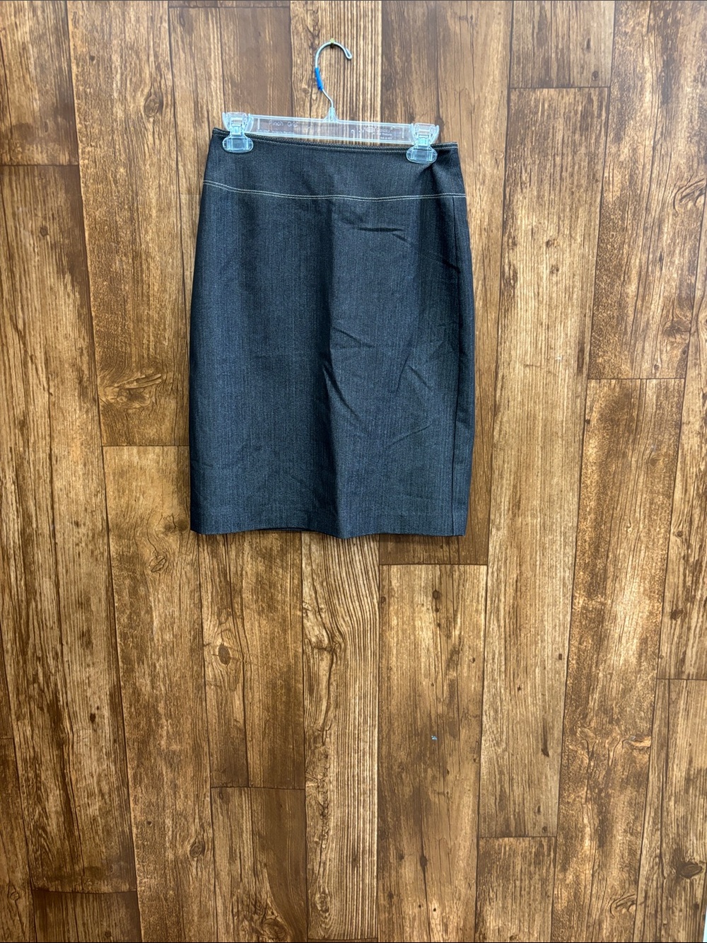 Cache Dark Gray Pencil Skirt